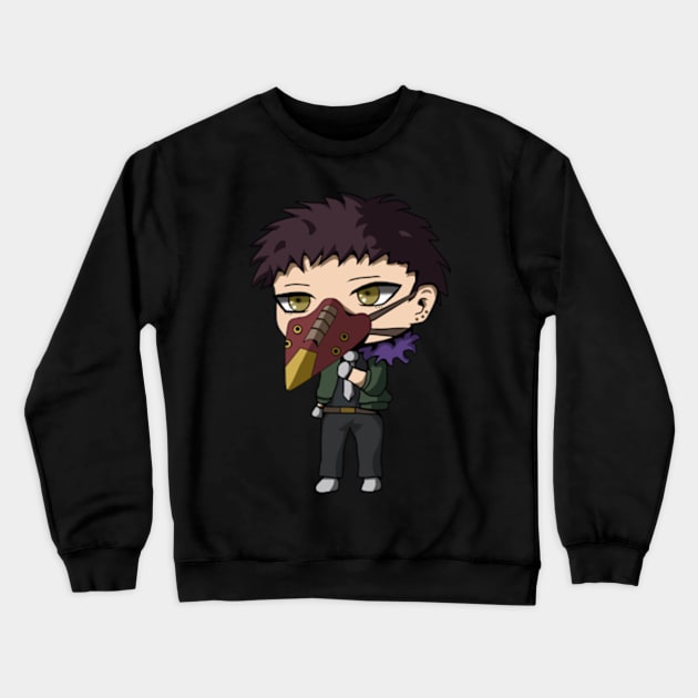 Overhaul Chibi Crewneck Sweatshirt by InTheAfterAll